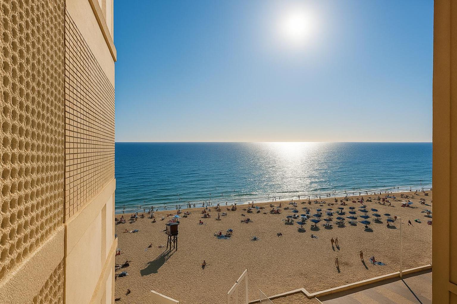 Skyline - Beach Apartment With Breathtaking Views And More Cádiz Eksteriør bilde